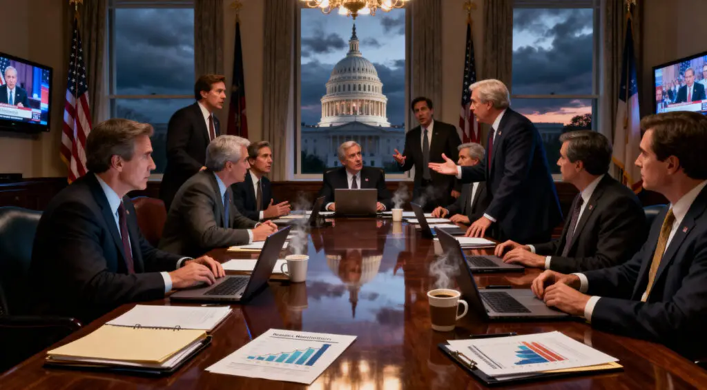 Republicans Clash Over Healthcare Premiums Amid Shutdown Stalemate