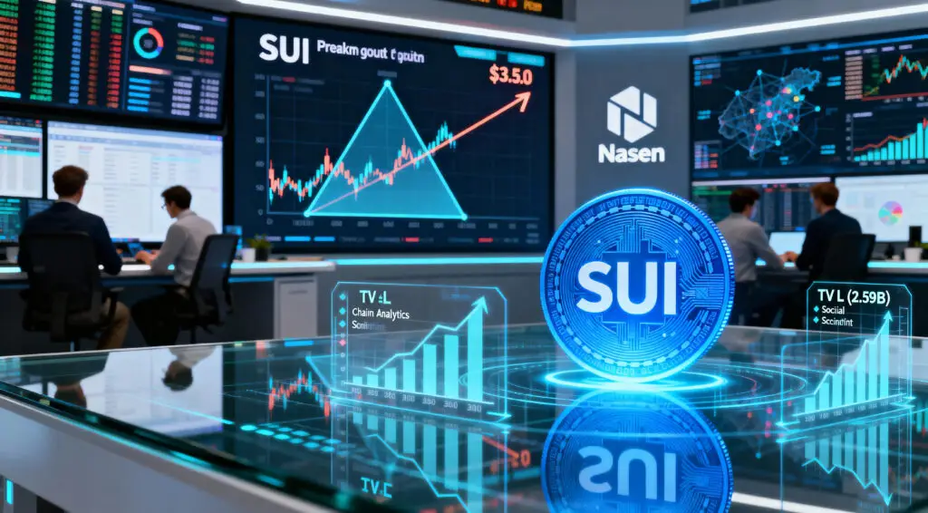 SUI Price Targets $7 Breakout as DeFi Growth Fuels Bullish Momentum