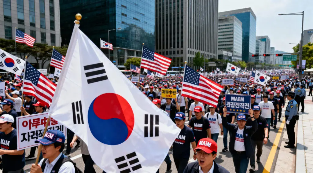 South Korea Sees Rising Anti-China Protests Before Xi Visit