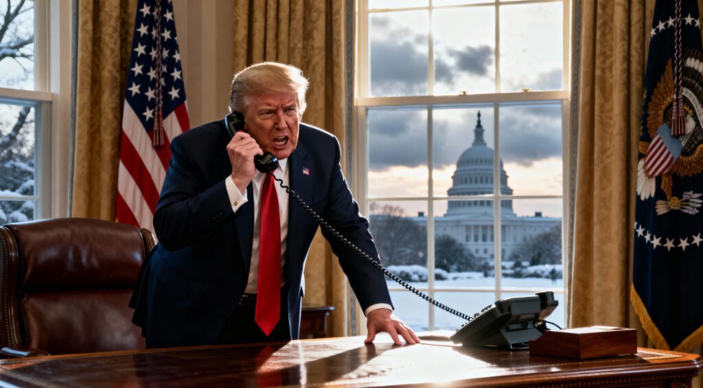 Trump Called Pence a Wimp During Jan 6 Call New Book Reveals