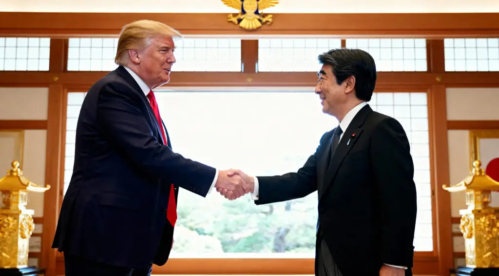 Trump Meets Japan’s Emperor Before Talks With PM Takaichi