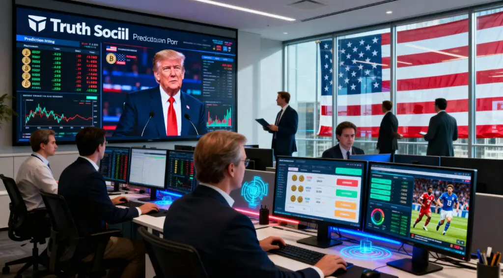 Trump’s Truth Social to Launch New Prediction Betting Marketplace
