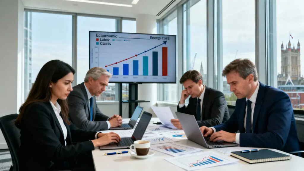 UK Business Confidence Hits Record Low Amid Rising Costs