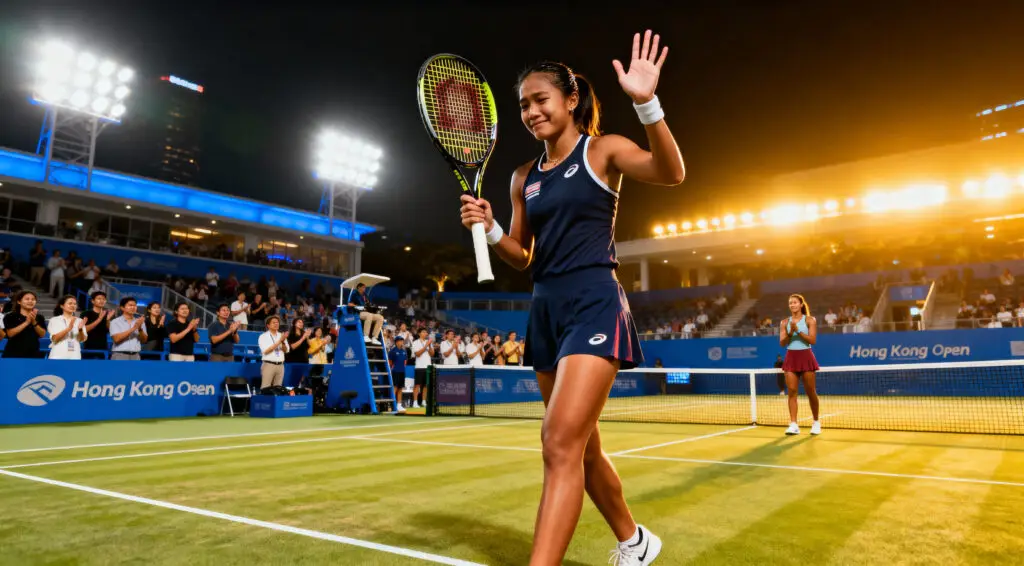 Alex Eala Grateful After Emotional Hong Kong Open Battle