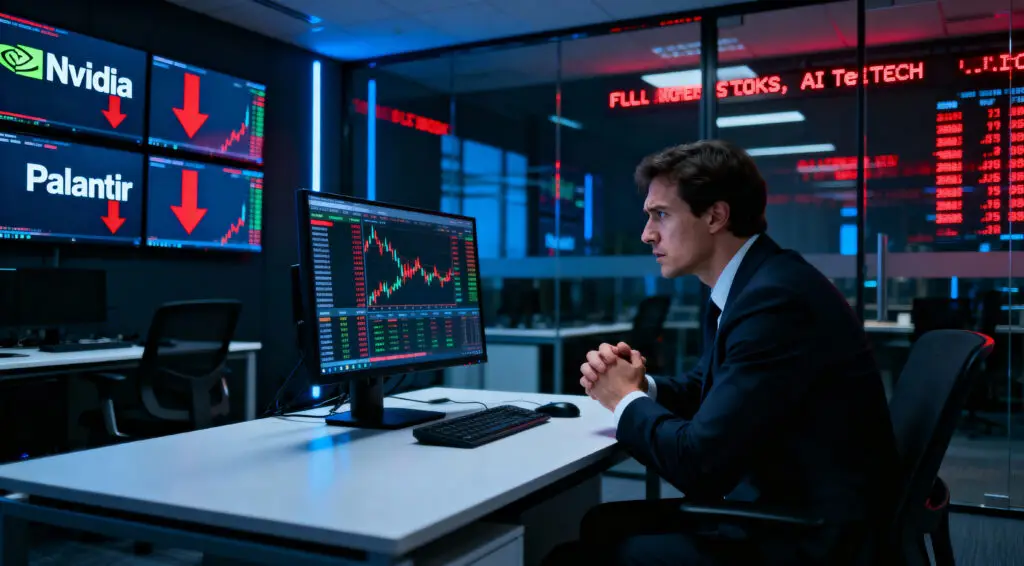 Big Short Trader Michael Burry Warns of AI Bubble as Tech Stocks Drop