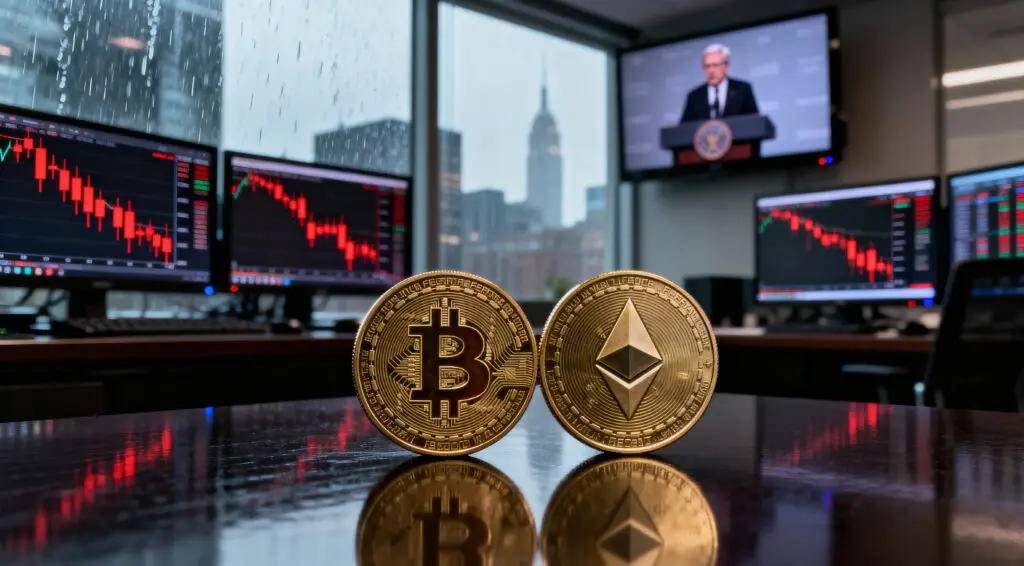 Crypto Prices Slide After Rate Cut As Powell Warns December Adjustment Is Not Guaranteed For 2025