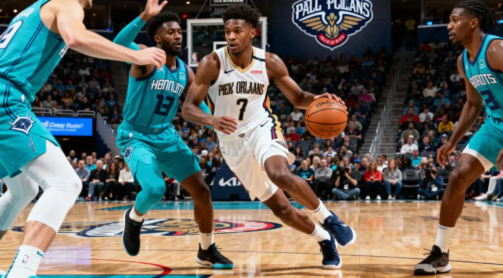 Derik Queen Powers Pelicans to First Season Victory