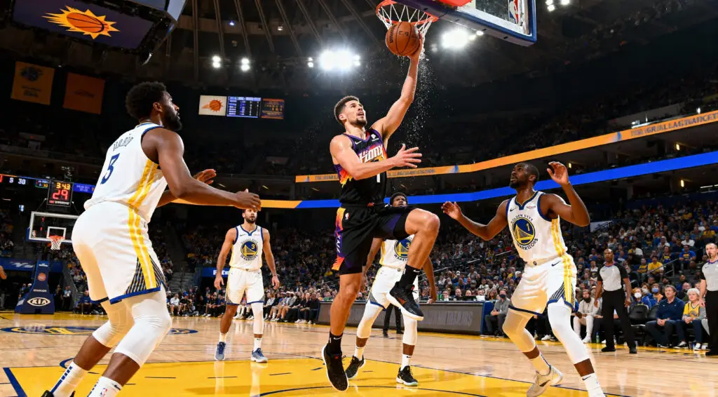Devin Booker Scores 38 as Suns Fall to Warriors