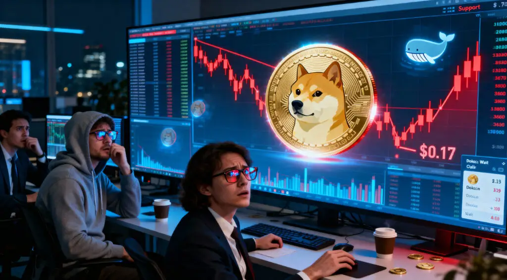 Dogecoin Slips to $0.18 as Long-Term Holders Exit
