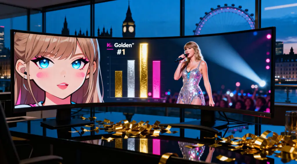 KPop Demon Hunters’ “Golden” Returns To No.1 In The UK As Global Chart Power Intensifies