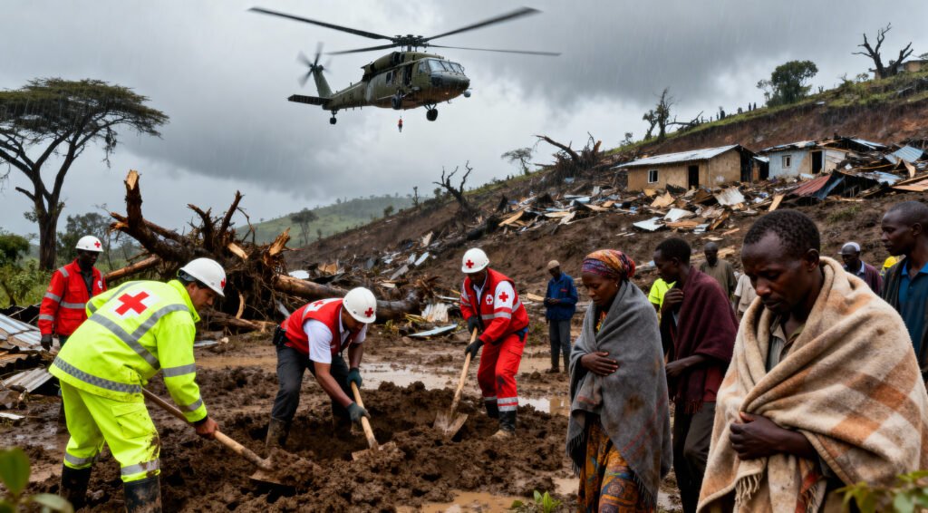 Kenya Landslide Kills 21 As Search For Missing Continues