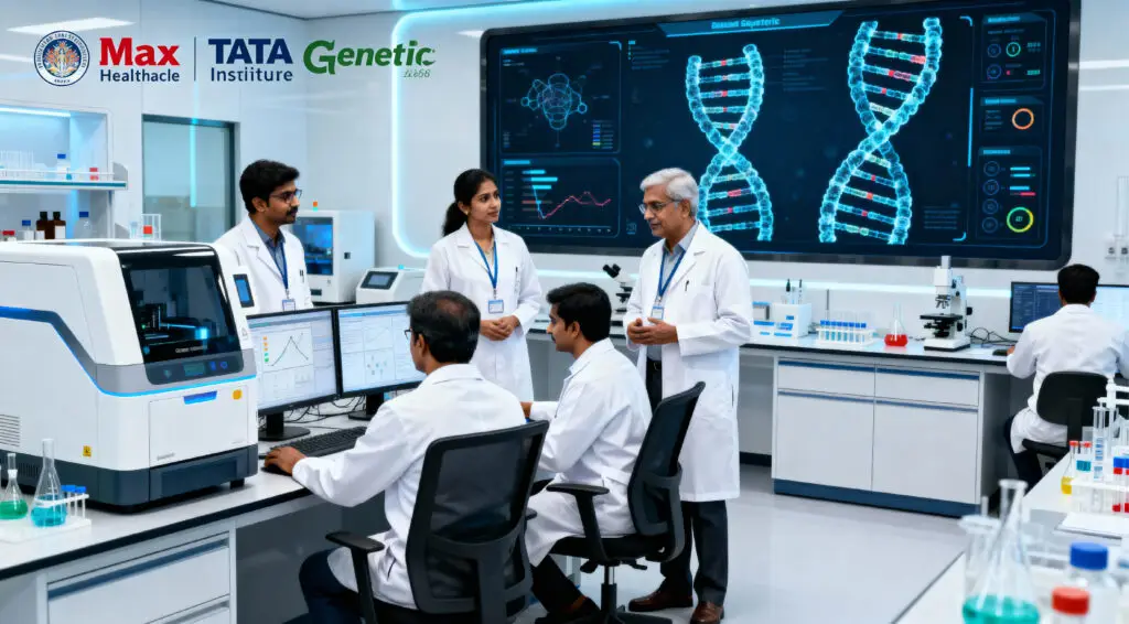 Max Healthcare and TATA Partner to Boost Genomic Research