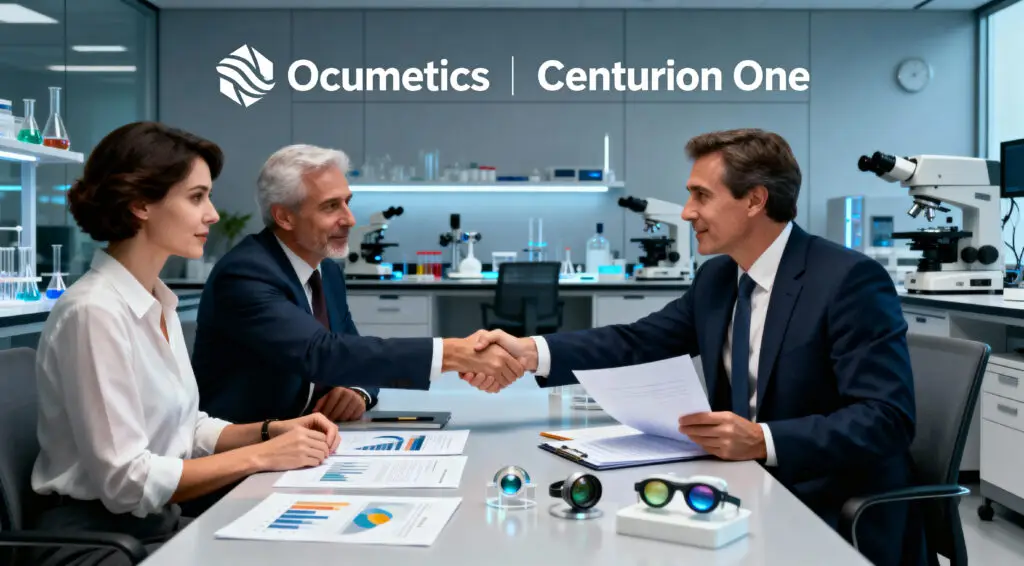 Ocumetics Launches $2.5M LIFE Offering Led by Centurion One