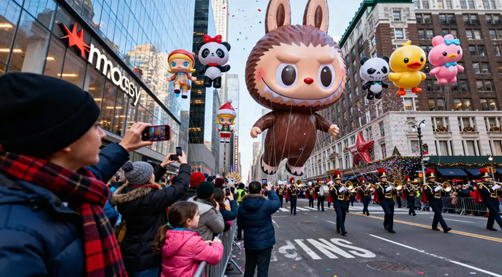 Pop Mart’s Monsters Make Historic Macy’s Parade Debut As Brand Expands Global Cultural Footprint