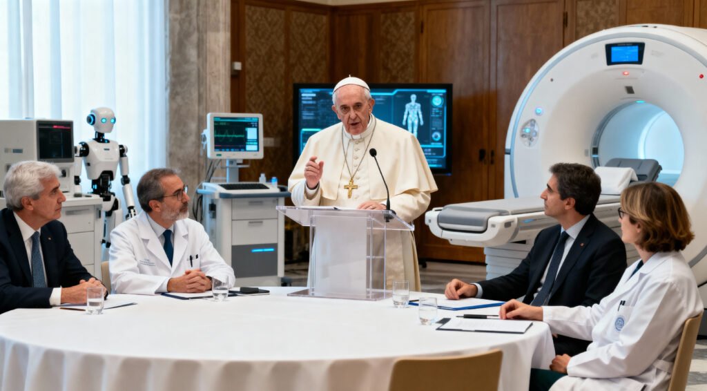 Pope Urges Caution In Using Artificial Intelligence In Medicine
