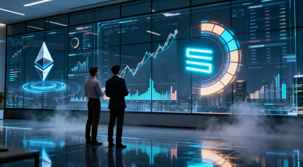 Solana Quietly Gains Momentum As Ethereum Watches Competitive Distance Compress