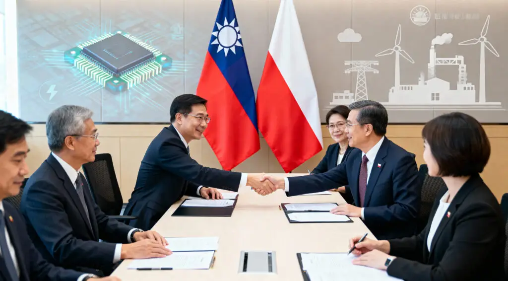 Taiwan And Poland Sign New Economic Cooperation Pact