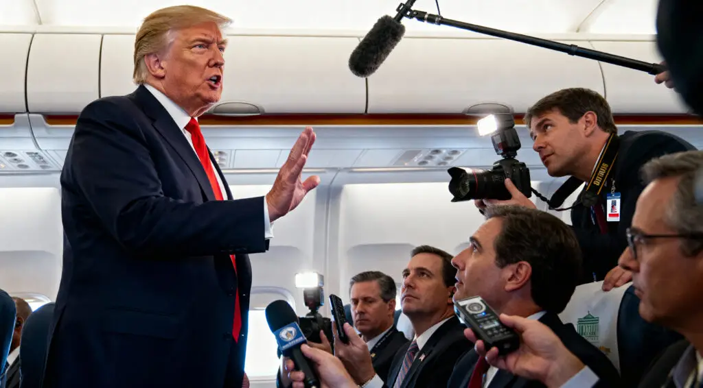 Trump Rejects ‘Secret Venezuela Strike Plans’ in Heated Media Exchange