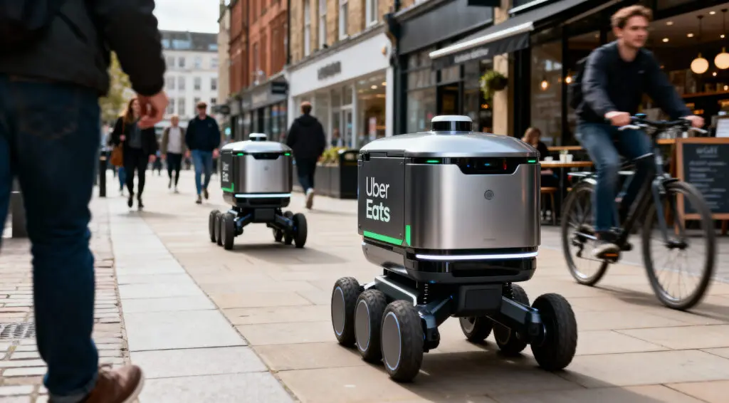 Uber Eats To Launch Autonomous Delivery Robots In UK