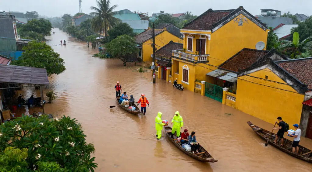 Vietnam Floods Kill 35 as Central Provinces Submerged