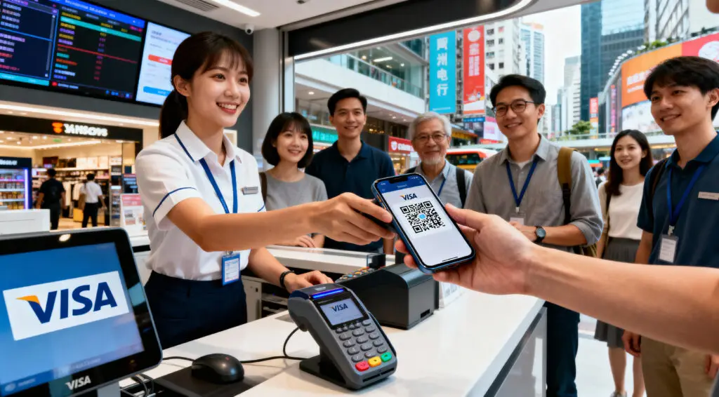Visa Enters Asia’s QR Payment Market With Delayed Ambition