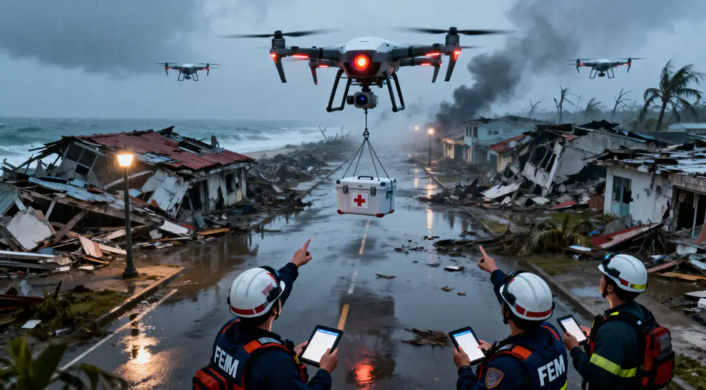 Why Modern Disaster Response Now Depends On Advanced Emergency Drone Technology