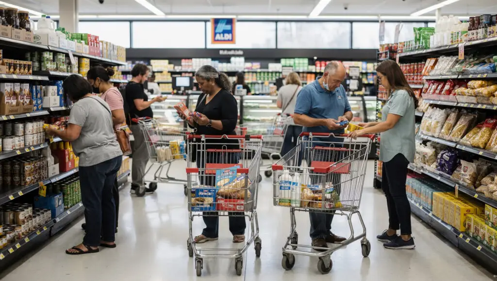America’s Affordability Crisis Pushes Shoppers Toward Aldi