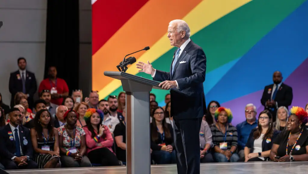 Biden Slams GOP For Turning Transgender Rights Into Politics