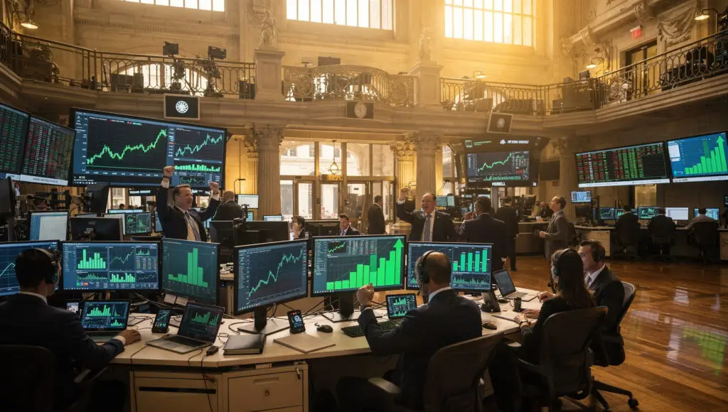 S&P 500 Hits Record High After Strong US Growth Data