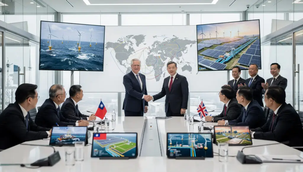 Taiwan And UK Strengthen Energy Partnership With New Deals