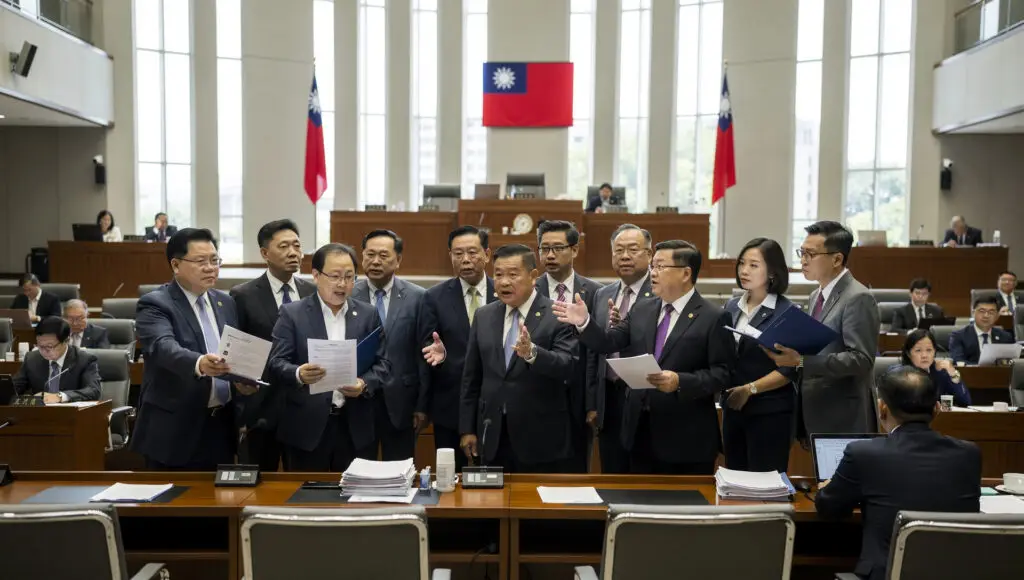 Taiwan Opposition Launches Symbolic Impeachment Drive