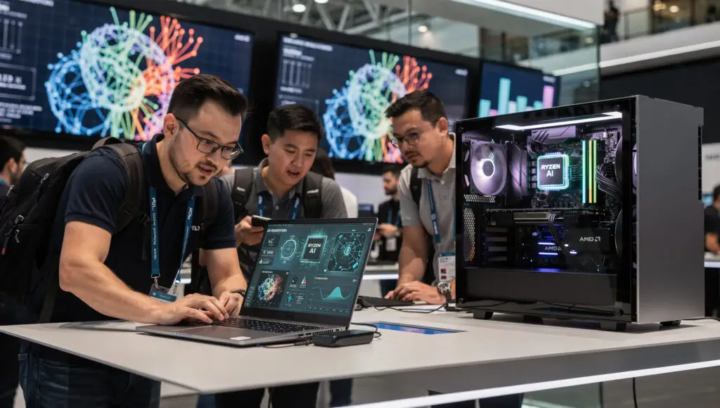 AMD Refreshes Ryzen AI Chips to Challenge Intel and Nvidia AI