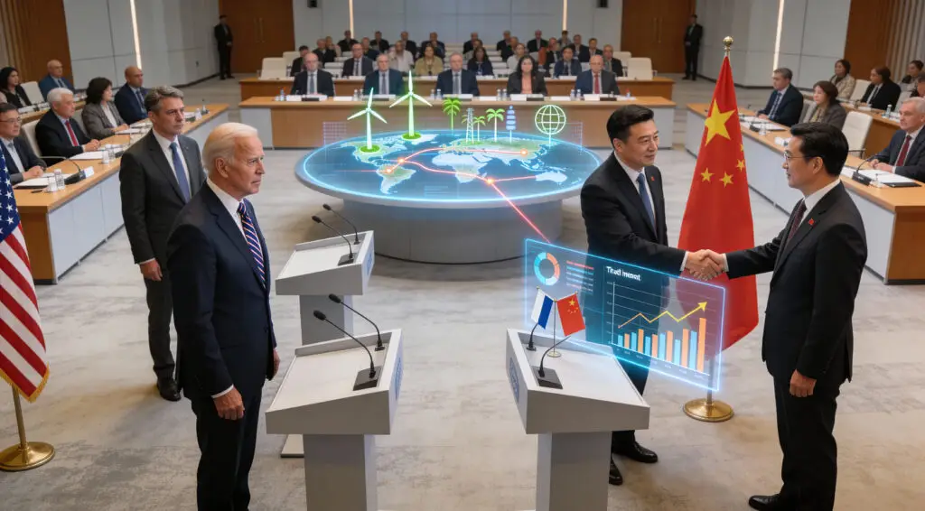 China Gains as Trump Retreats From Global Economic Leadership