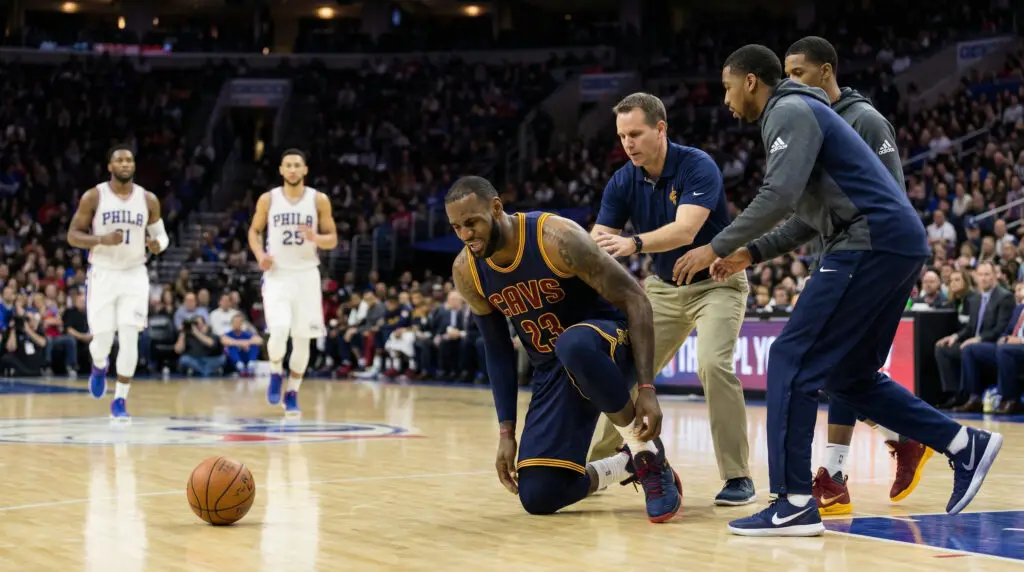 Garland Foot Injury Clouds Cavaliers Plans After 76ers Win