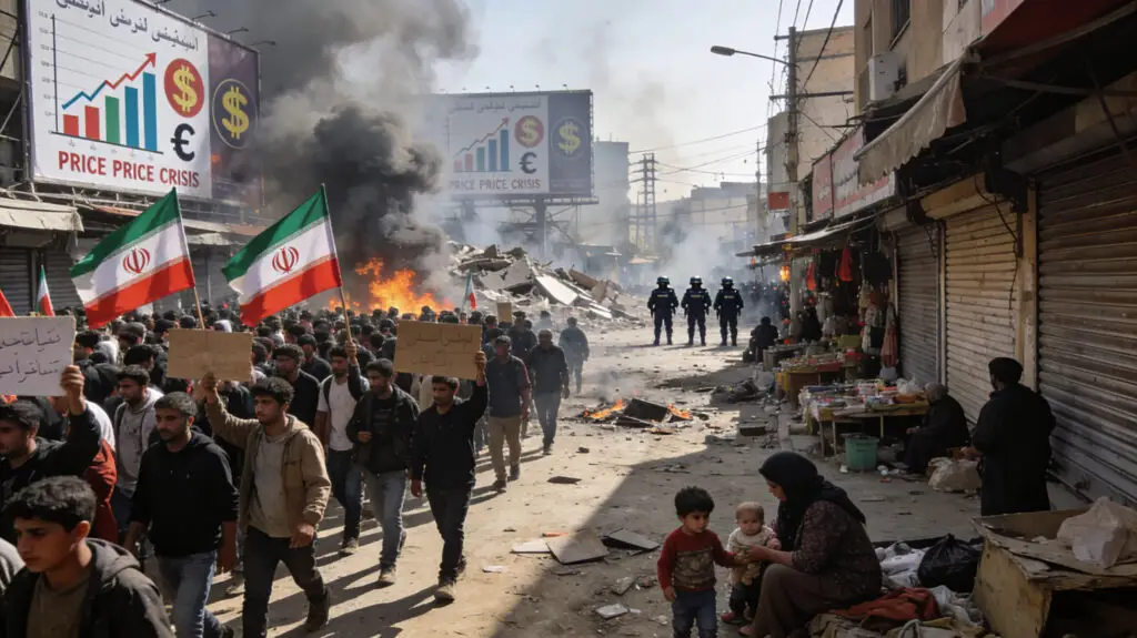Iran Economic Collapse Fuels Deadly Protests Nationwide