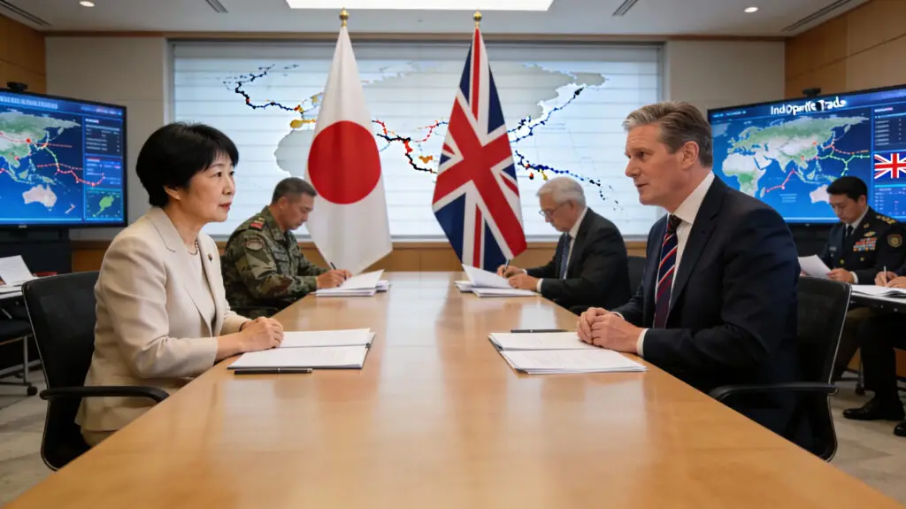Japan And Britain Reinforce Defense And Economic Security Ties