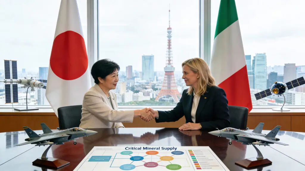 Japan and Italy Deepen Strategic Security and Economic Ties