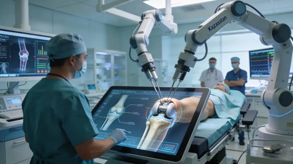 Kazakhstan Launches AI Robotic System for Orthopedic Surgery