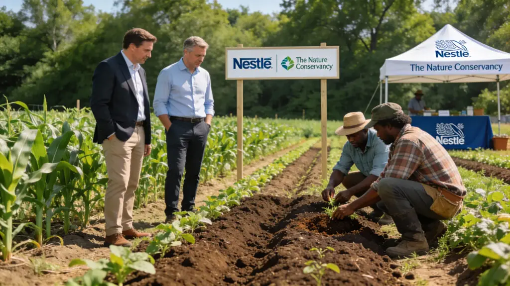 Nestlé Advances Regenerative Agriculture via Global Alliances