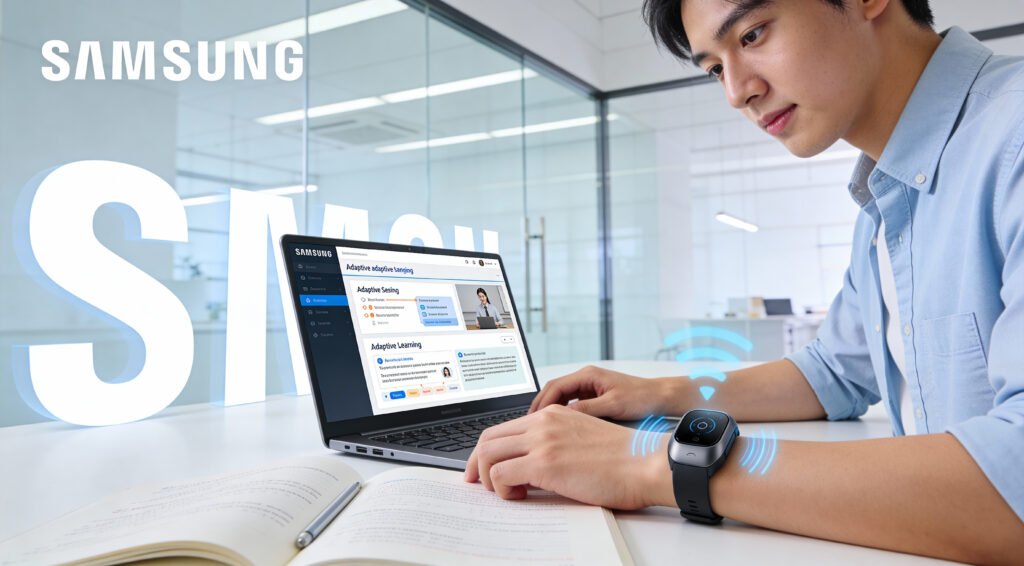 Samsung and Pearson Unveil AI Wearable for Focus and Attention
