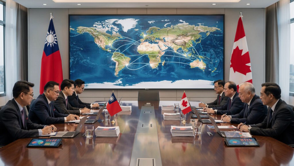 Taiwan Urges Canada to Speed Up Trade Deal Talks