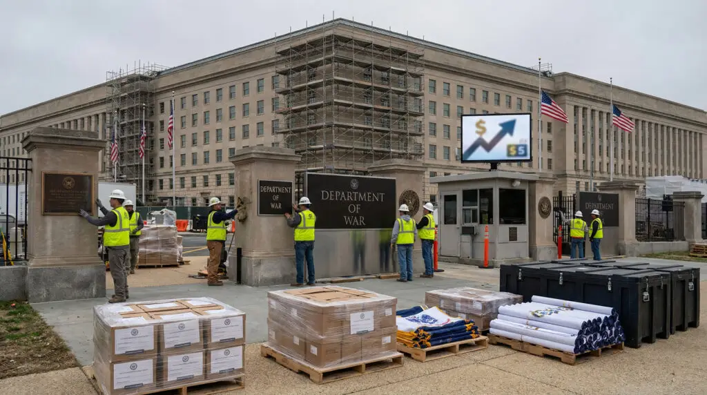 Trump Department of War Name Change May Cost $125 Million