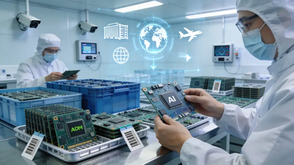 US Imposes 25% Duty on AI Chip Exports to China