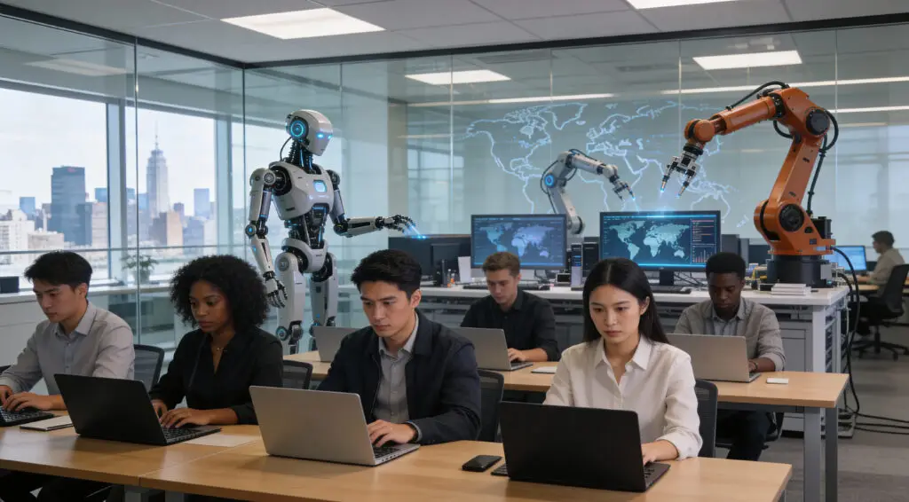 Young Workers Face Greatest Risk as AI Reshapes Global Jobs