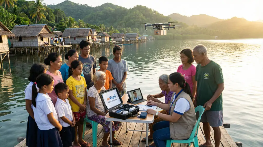 mWell Grows Telehealth Access in Remote Philippine Communities