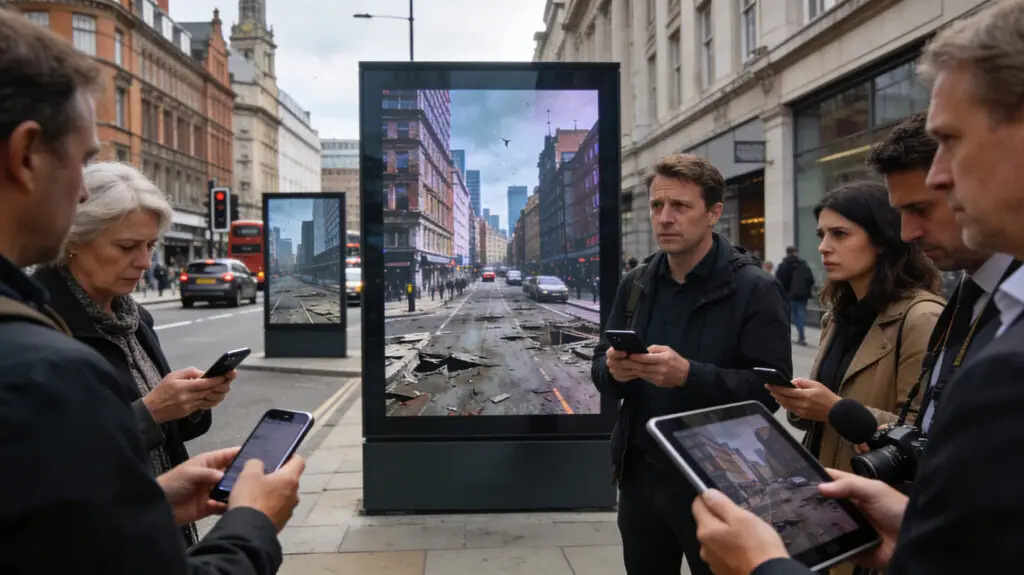 AI Deepfakes Spread False Claims of UK Urban Decline