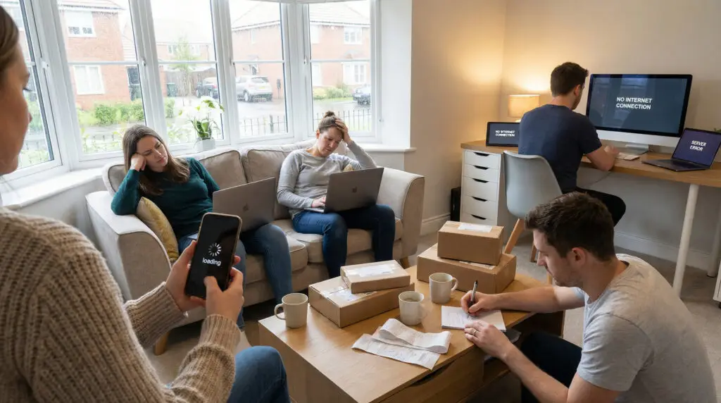 Amazon Outage Disrupts UK Online Shopping for Thousands