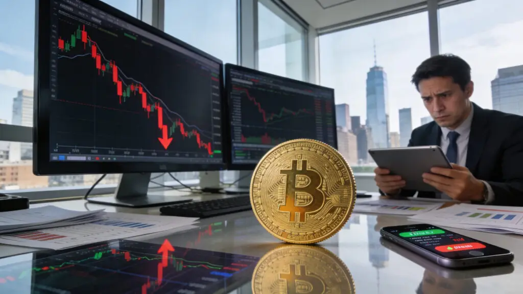 Bitcoin Falls Toward Key Support as Crypto Fear Rises