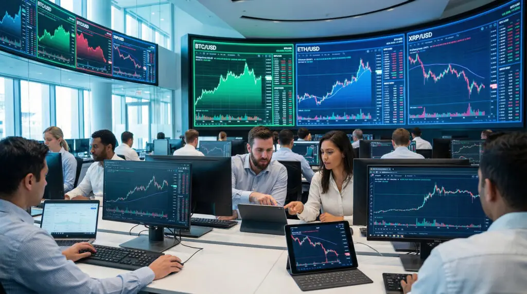 Bitcoin Stabilizes as Ethereum and XRP Diverge Today