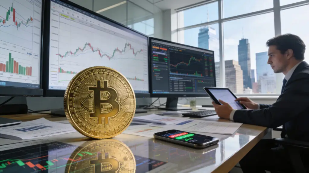 Bitcoin Trades Sideways as Hedge Funds Cut Exposure